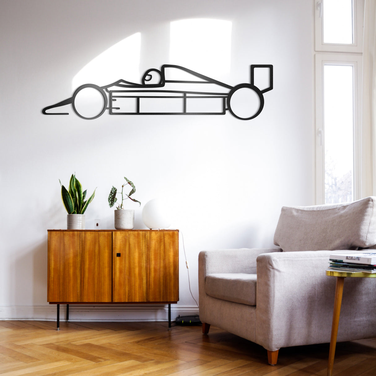 Formula 1 1980 Metal Car Wall Art - NC0974