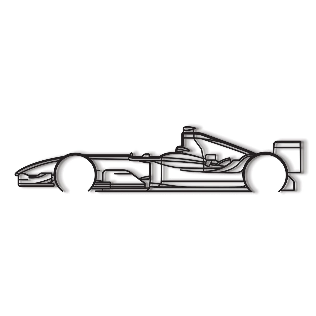 2004 Classic Metal Car Wall Art - NC0311