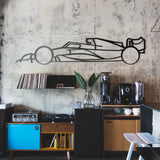 Formula 1 2022 Metal Car Wall Art - NC0978