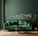 Formula 1 2022 Metal Car Wall Art - NC0978