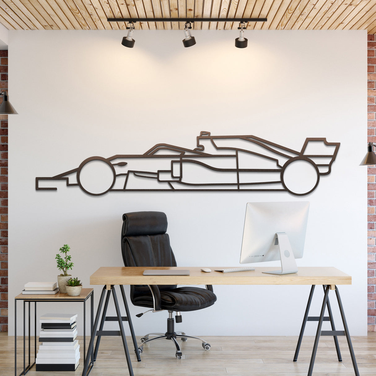 Formula 1 2020 Metal Car Wall Art - NC0975