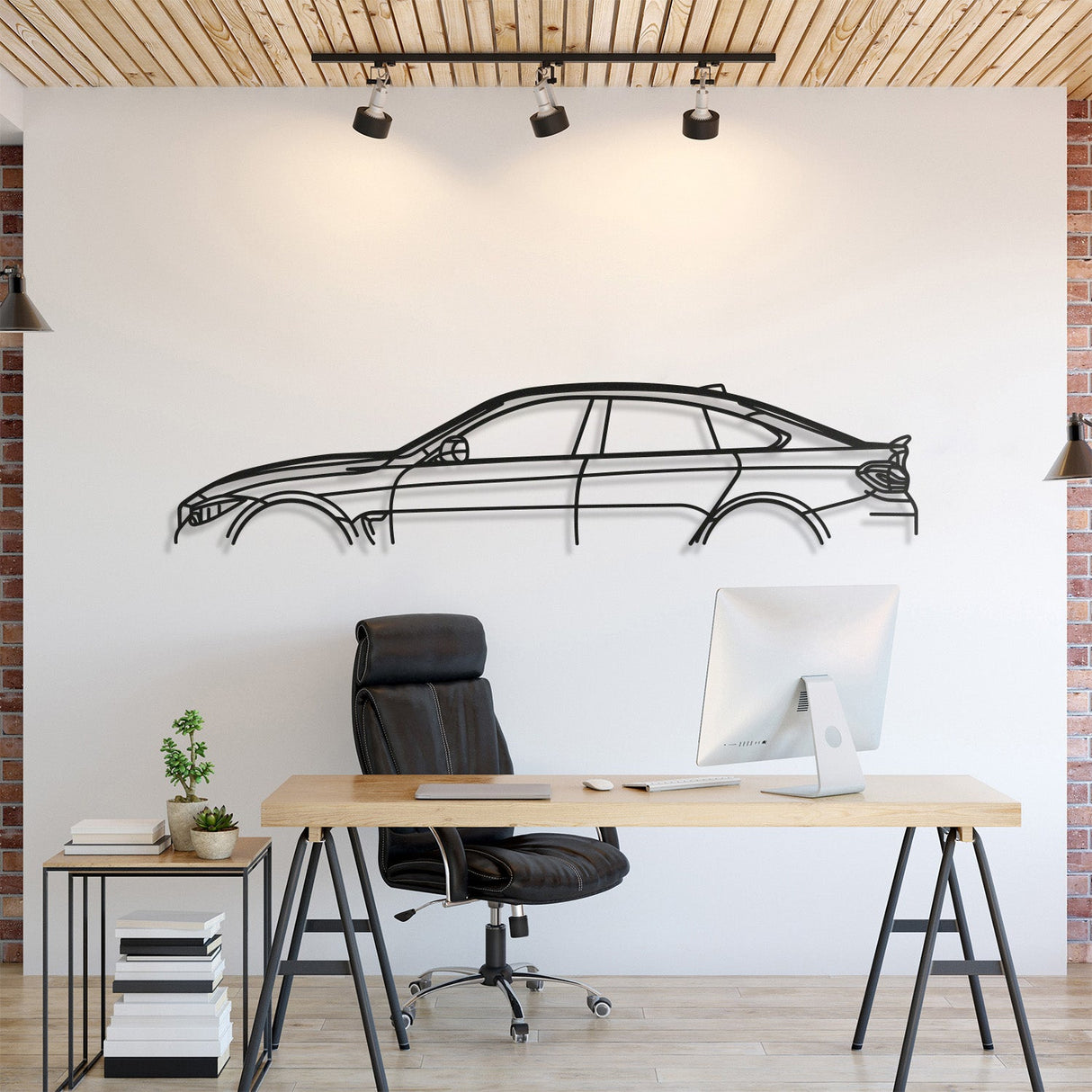 F36 Gran Coupe Metal Car Wall Art - NC0970