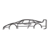 F-40 Metal Car Wall Art - NC0967