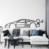 F40 Metal Car Wall Art - NC0972