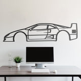 F40 Metal Car Wall Art - NC0972