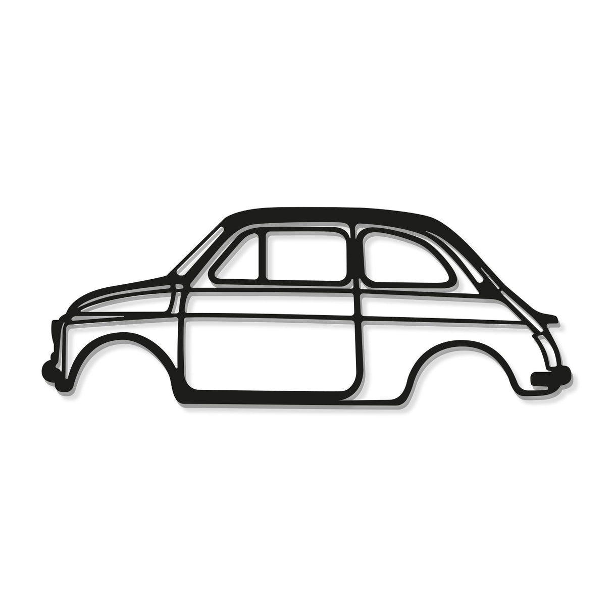 500 Metal Car Wall Art - NC0836