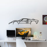 GT-40 Classic Metal Car Wall Art - NC0987