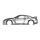 GTR R-35 Detailed Metal Car Wall Art - NC0989