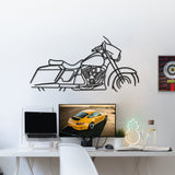 Street Glide 1 Metal Motorcycle Wall Art - NC1094