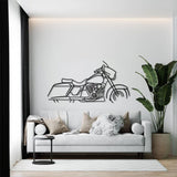 Street Glide 1 Metal Motorcycle Wall Art - NC1094