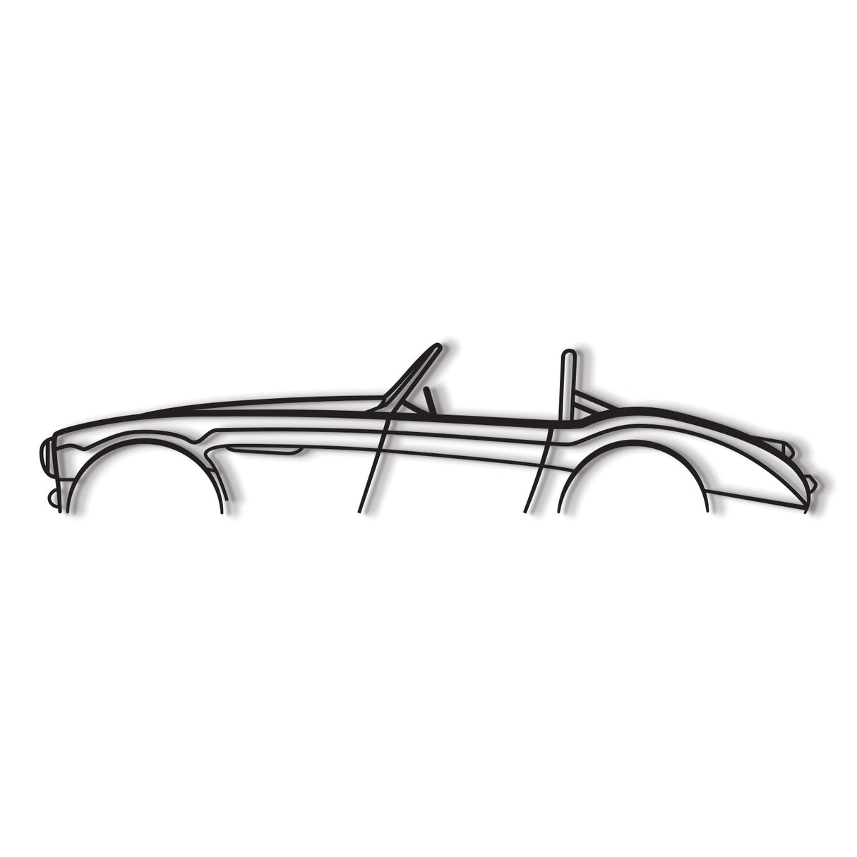 1960 3000 Metal Car Wall Art - NC0059