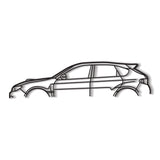 Impreza WRX STI GR Metal Car Wall Art - NC0994