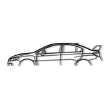 WRX STI VA Metal Car Wall Art - NC1112