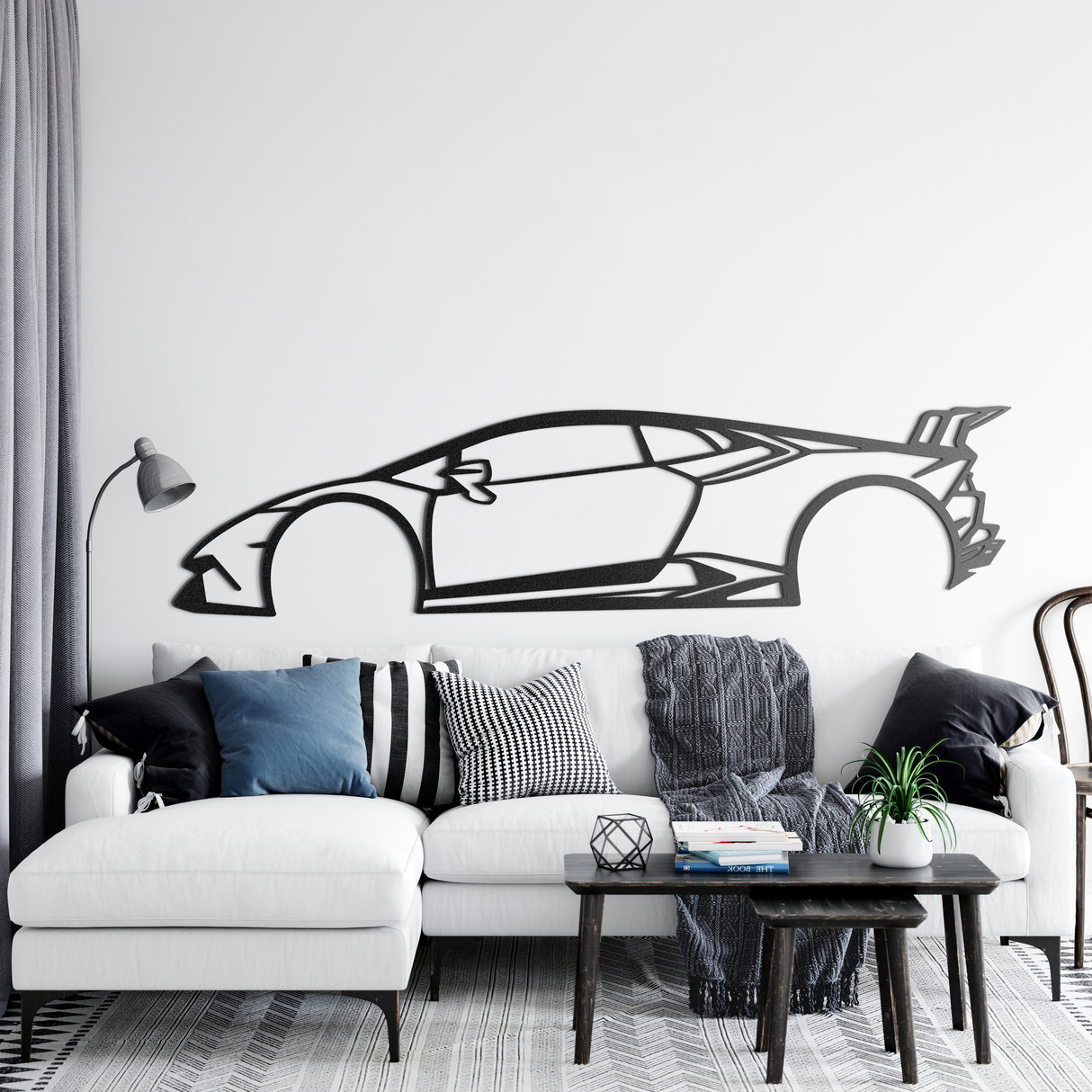 Huracan Performante Metal Car Wall Art - NC0991