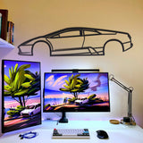 Murcielago Metal Car Wall Art - NC1056