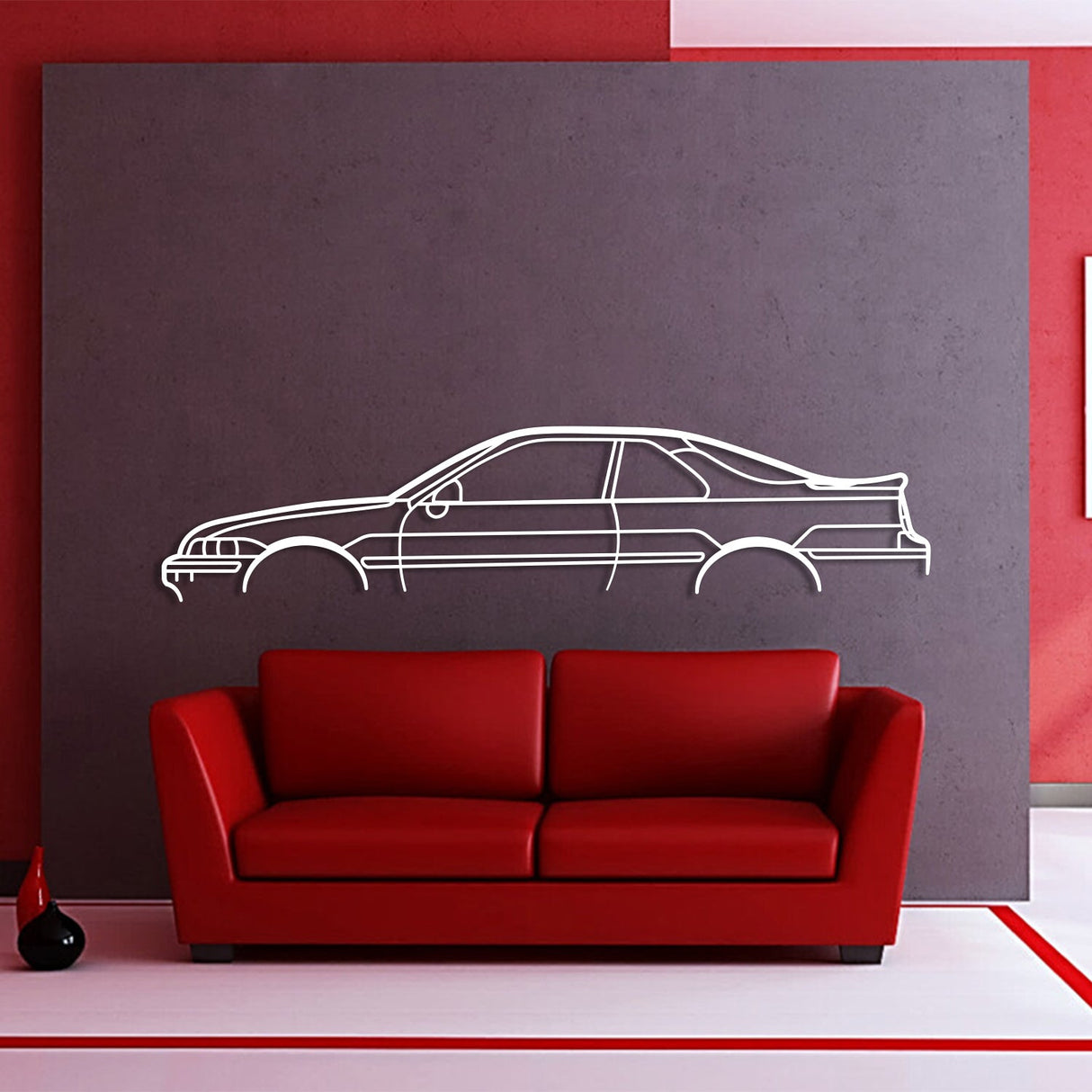 Legend LS Metal Car Wall Art - NC0999