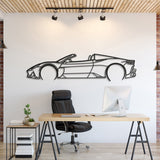 MC20 Cielo Metal Car Wall Art - NC1019