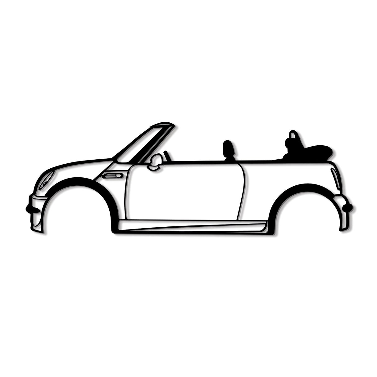 Cooper R52 Metal Car Wall Art - NC0912