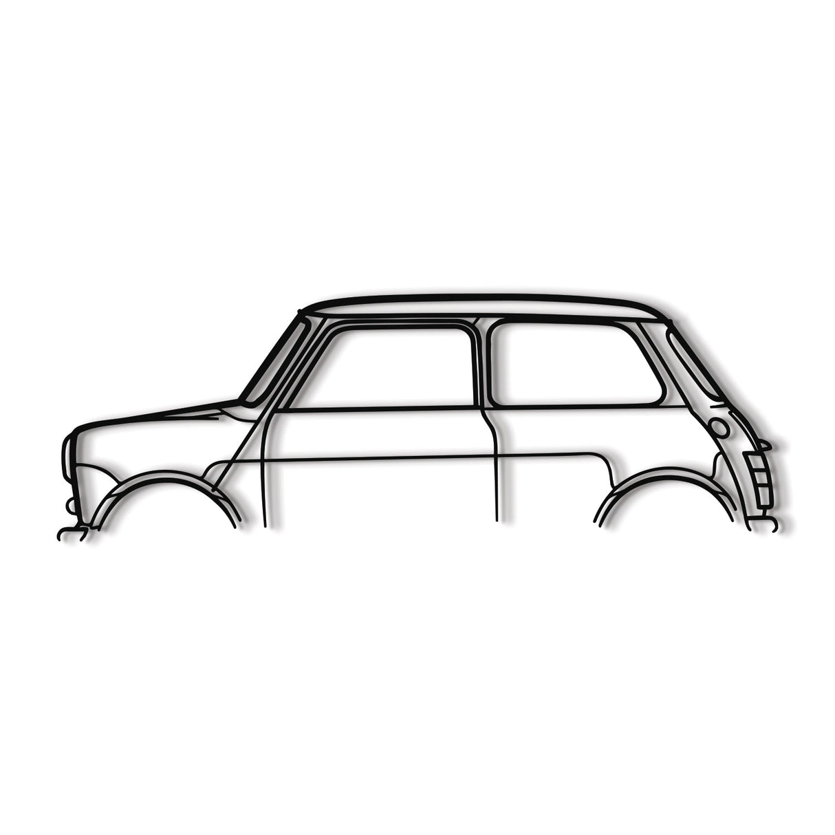 Mini Classic Metal Car Wall Art - NC1049