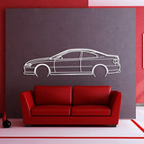 Monaro V8 Detailed Metal Car Wall Art - NC1053