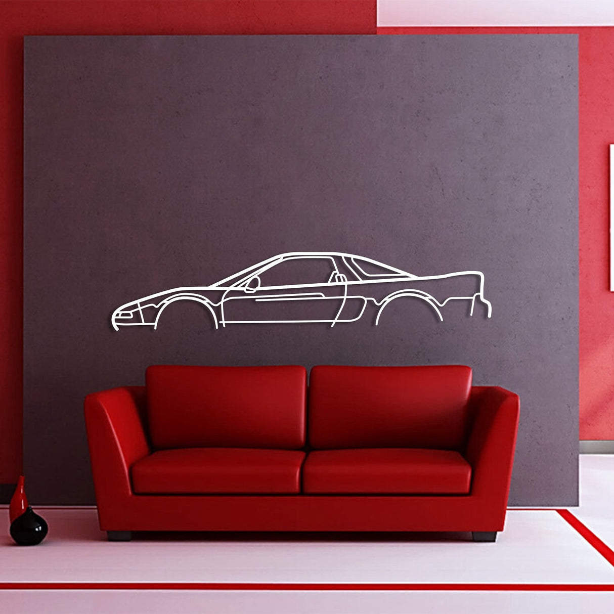 NSX Na1 Classic Metal Car Wall Art - NC1066