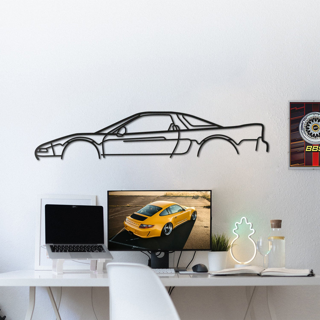 NSX Na1 Classic Metal Car Wall Art - NC1066