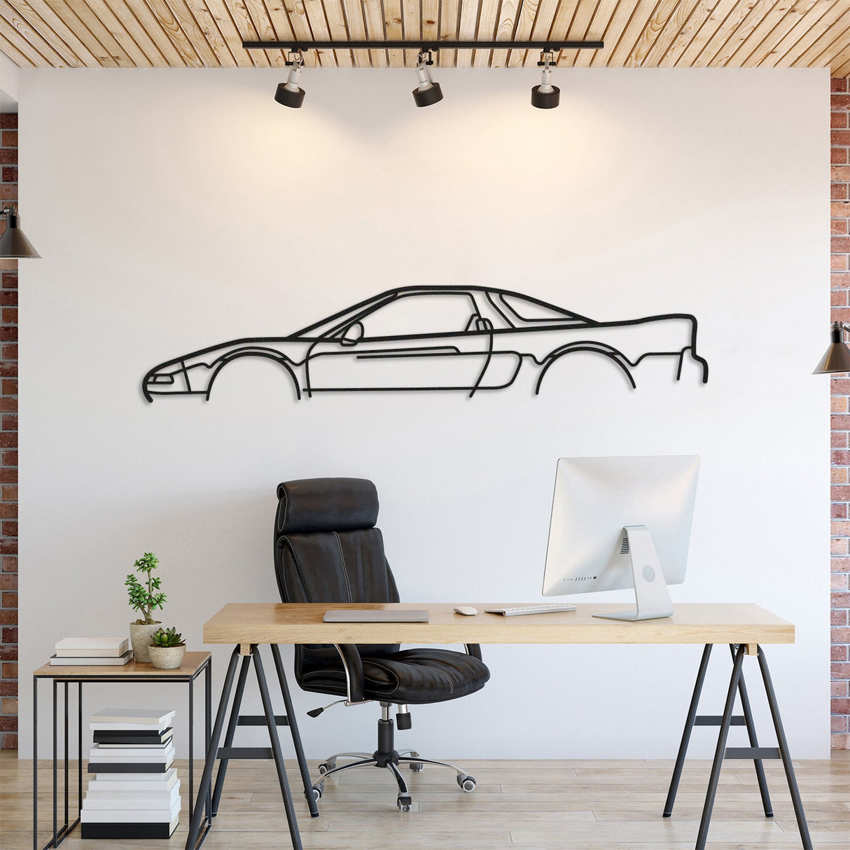 NSX Na1 Classic Metal Car Wall Art - NC1066