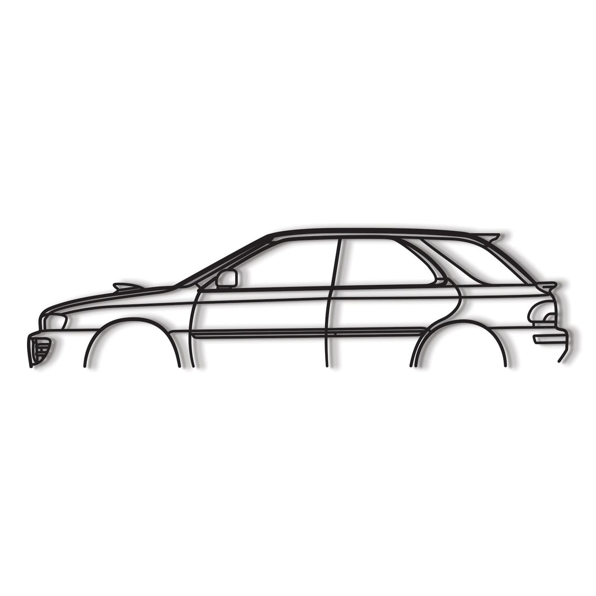 2000 Outback Metal Car Wall Art - NC0281