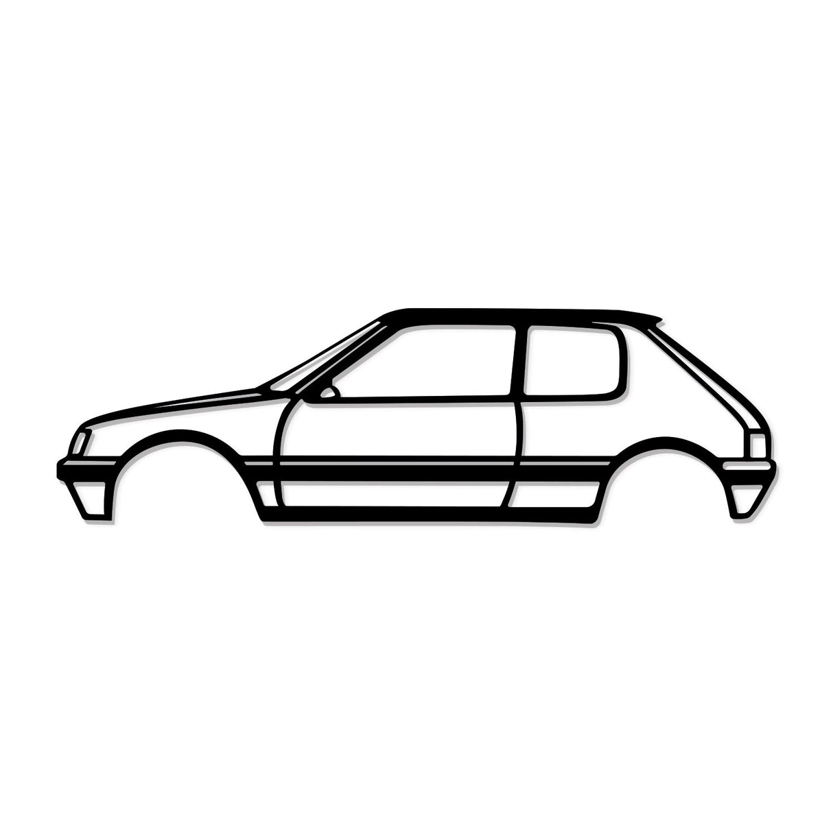 205 Metal Car Wall Art - NC0828