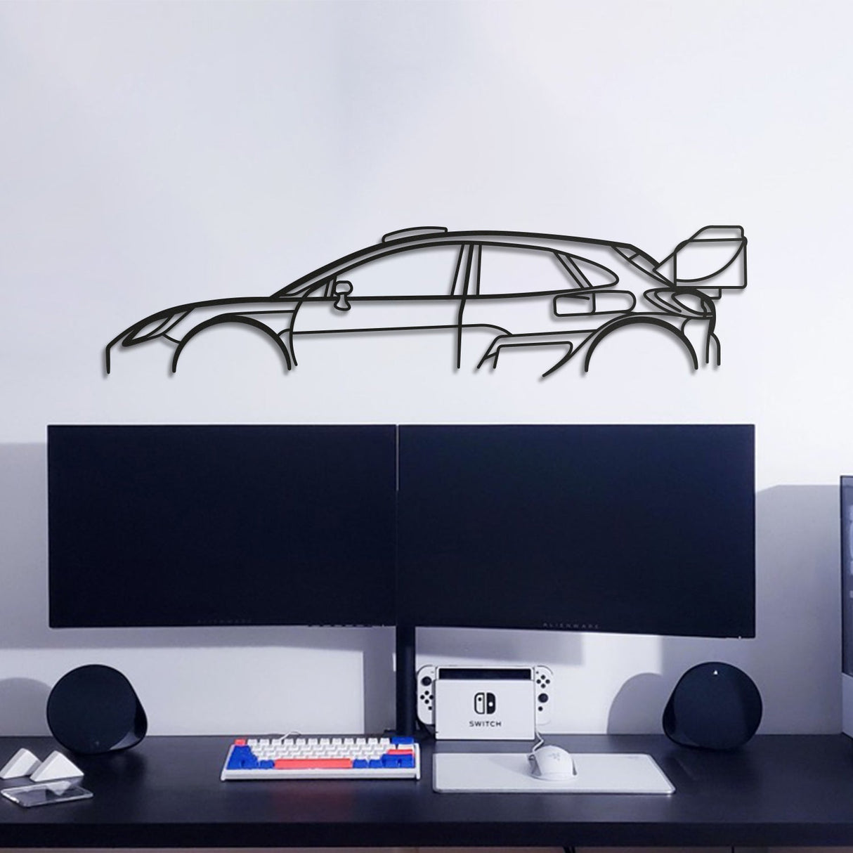 Puma Rally1 Metal Car Wall Art - NC1070