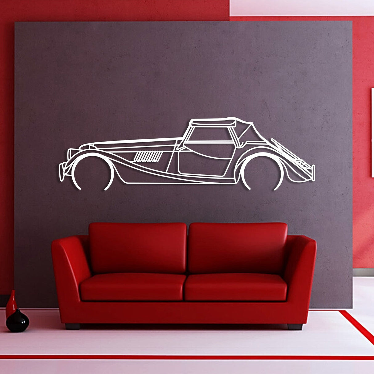 Roadster 2015 Metal Car Wall Art - NC1076