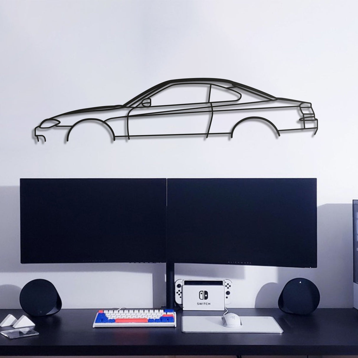 Silvia S15 Classic Metal Car Wall Art - NC1090