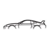 Supra MK4 Metal Car Wall Art - NC1097