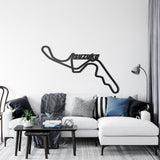 Suzuka Formula 1 Metal Circuit Wall Art - NC1100