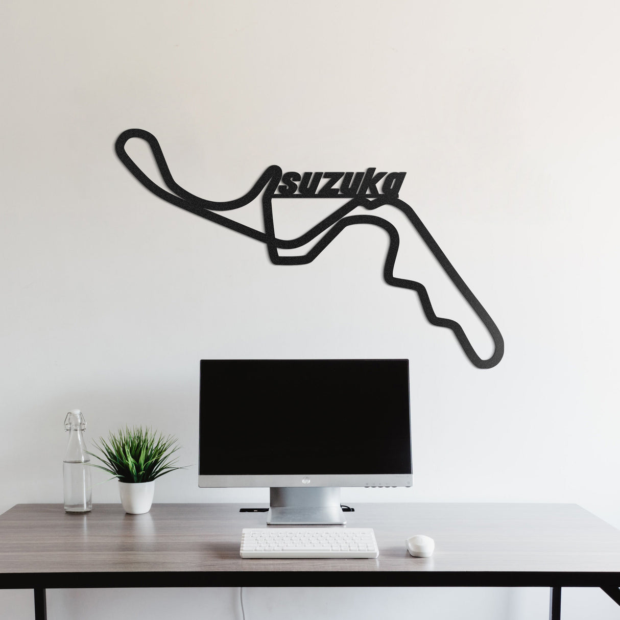 Suzuka Formula 1 Metal Circuit Wall Art - NC1100