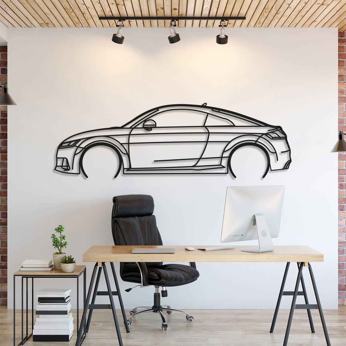 TTs 8S Metal Car Wall Art - NC1104