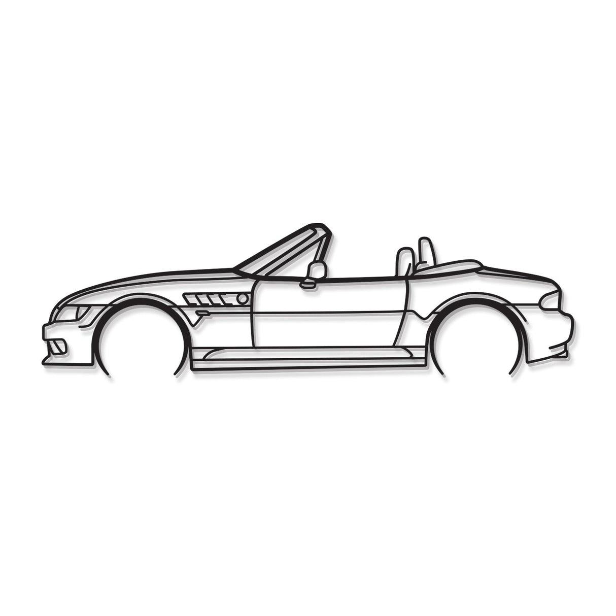 Z3 Metal Car Wall Art - NC1119