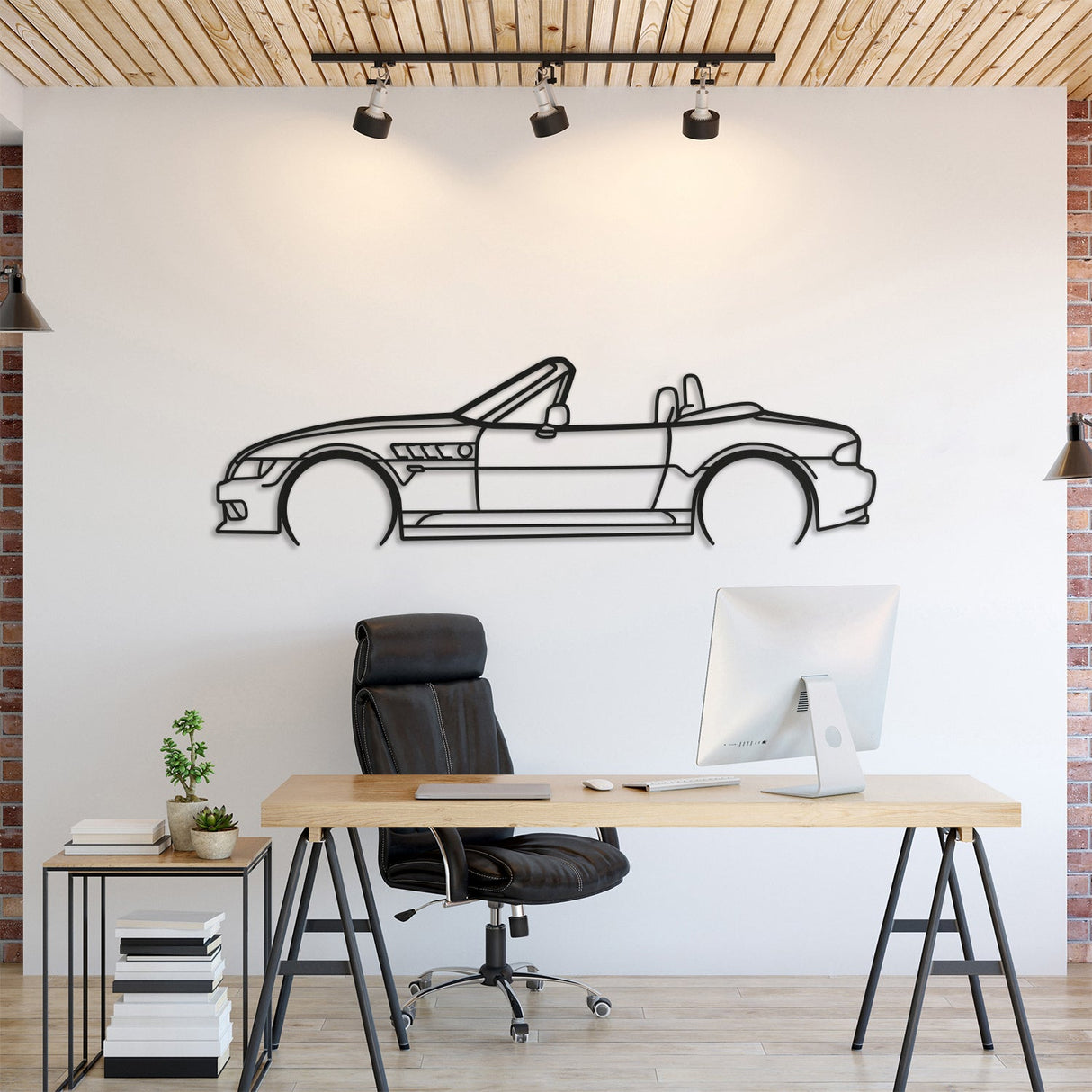 Z3 Metal Car Wall Art - NC1119