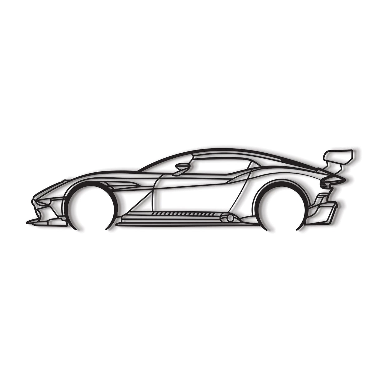 Vulcan Metal Car Wall Art - NC1108