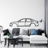 S4 Metal Car Wall Art - NC1084