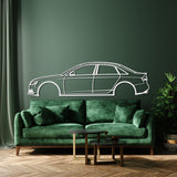 S4 Metal Car Wall Art - NC1084