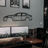 Lexus IS350 Metal Car Wall Art - NC1000