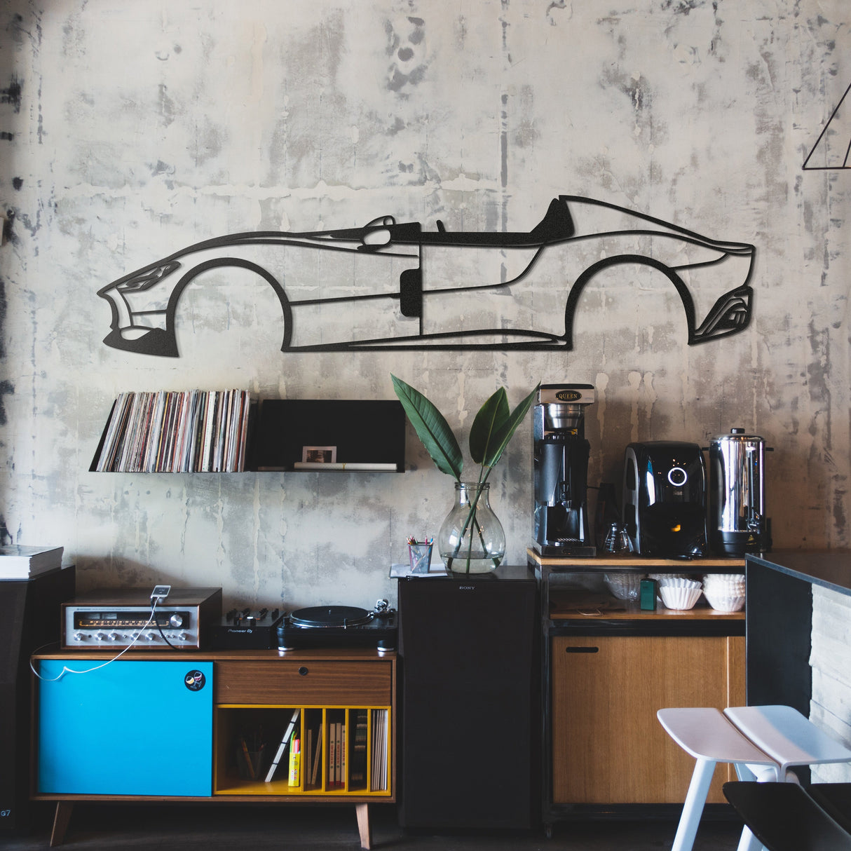 Monza SP Metal Car Wall Art - NC1055