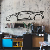 Huracan Performante Metal Car Wall Art - NC0991