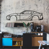 Supra MK5 Metal Car Wall Art - NC1098