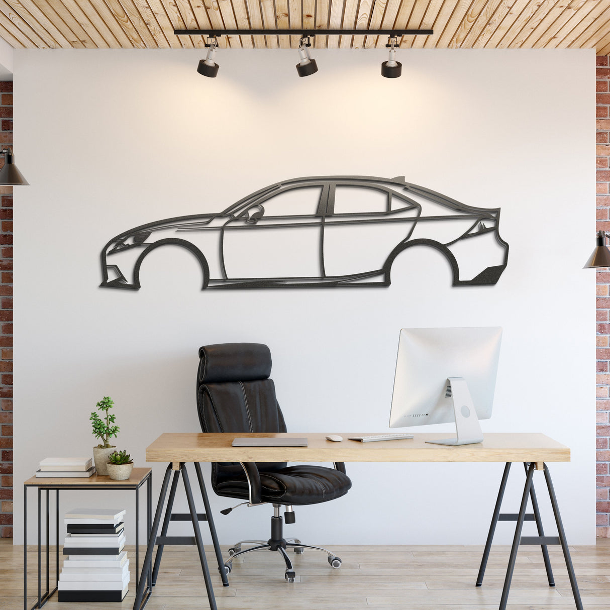 Lexus IS350 Metal Car Wall Art - NC1000