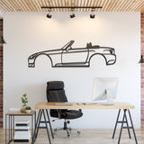 Honda S2000 Metal Silhouette Wall Art