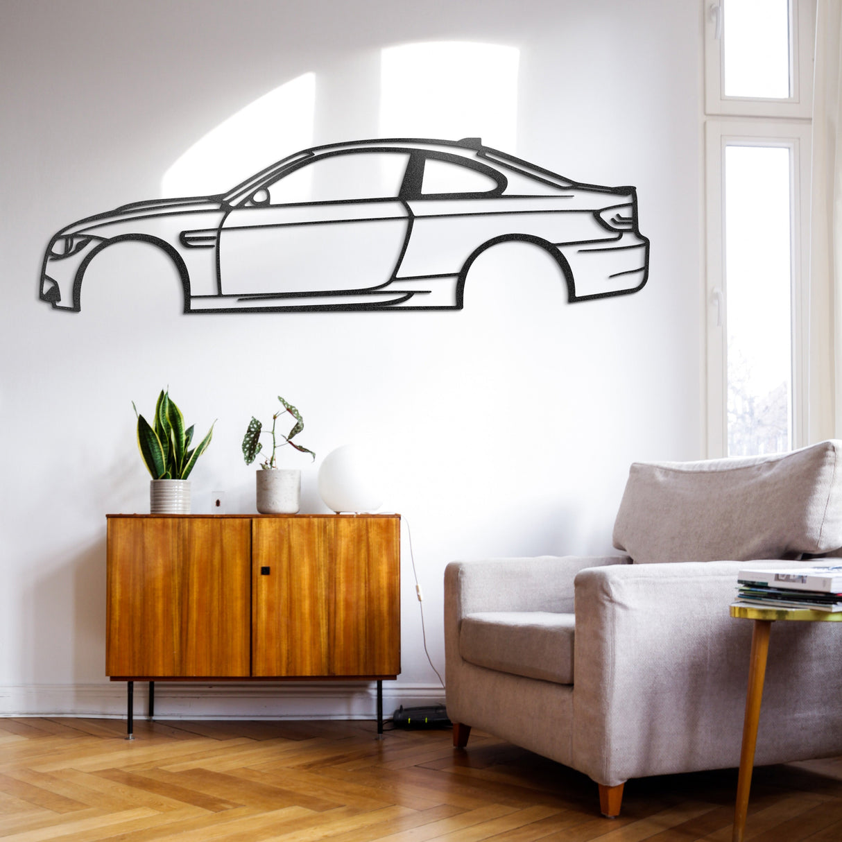 M3 E92 Metal Car Wall Art - NC1008