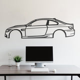 M3 E92 Metal Car Wall Art - NC1008