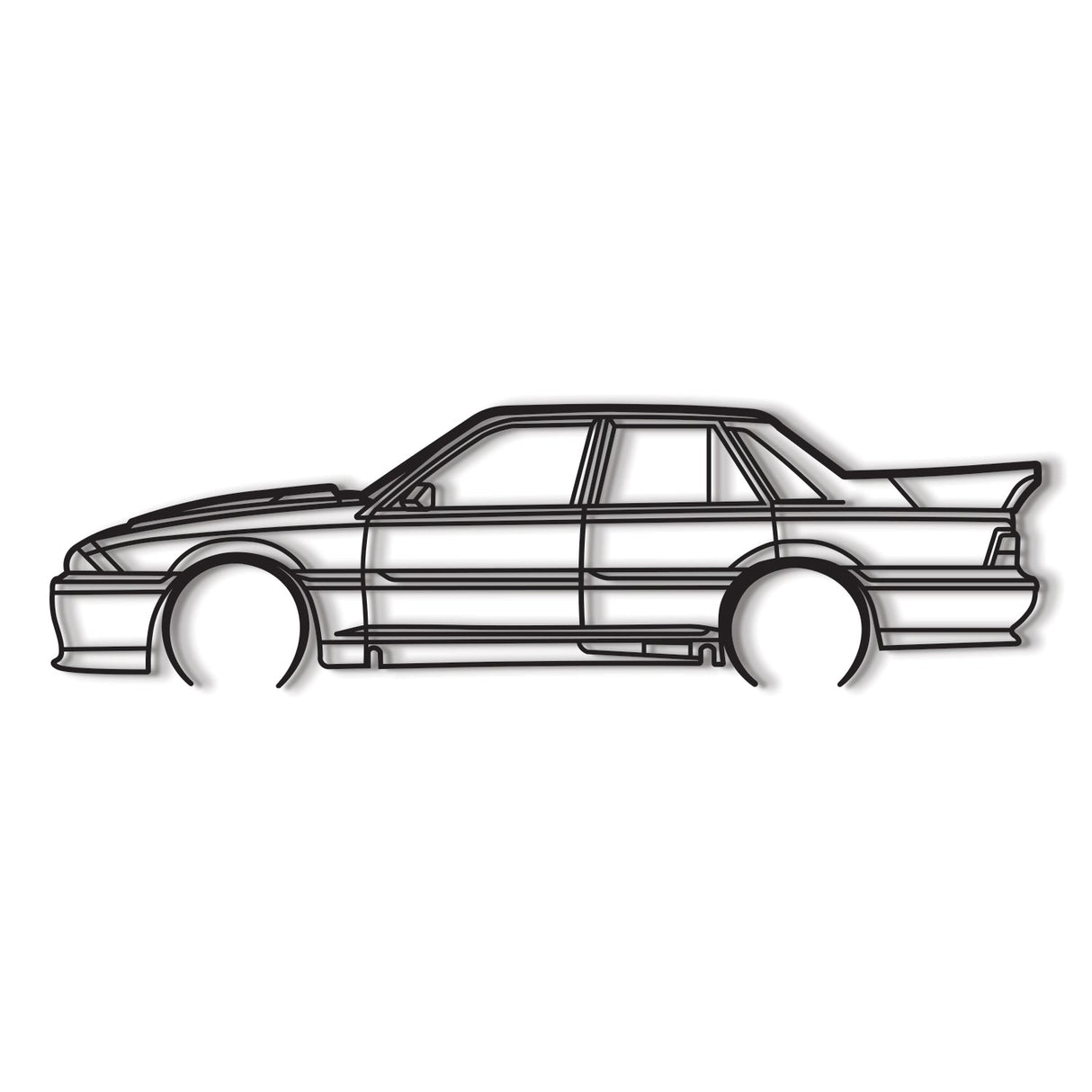 1988 HSV VL SS Metal Car Wall Art - NC0217